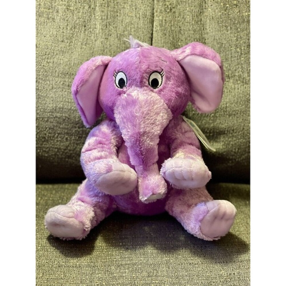 Kohls Cares The Nose Book Purple Elephant Plush Stuffed Animal Al Perkins Toy